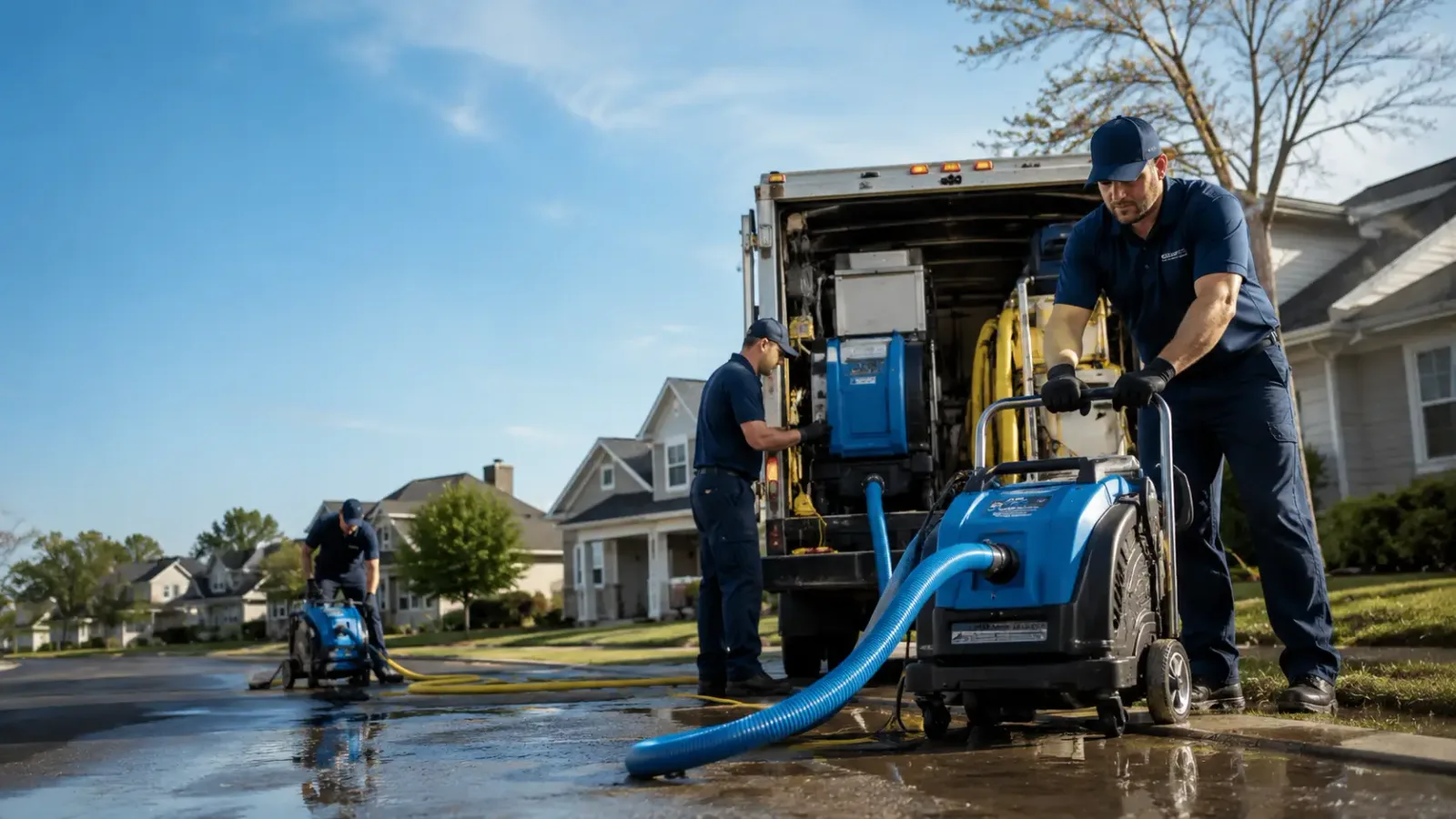 Flood Damage Cleanup in White Mills, PA
